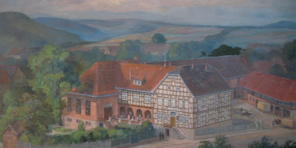Our Training Centre (painting from ca. 1950 owned by the Graf family)